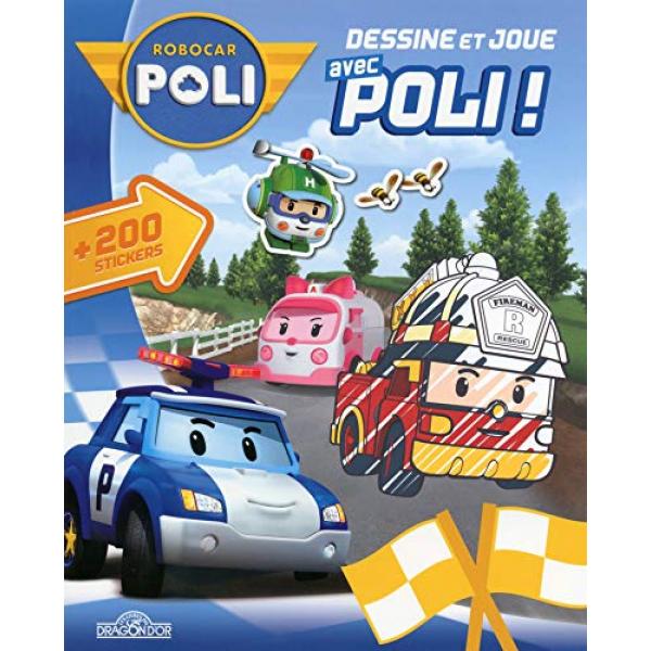 Robocar Poli -Dessine et joue avec Poli