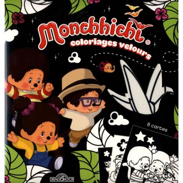 Monchhichi -Coloriages velours