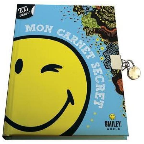 Mon carnet secret Smiley -Avec 200 stickers
