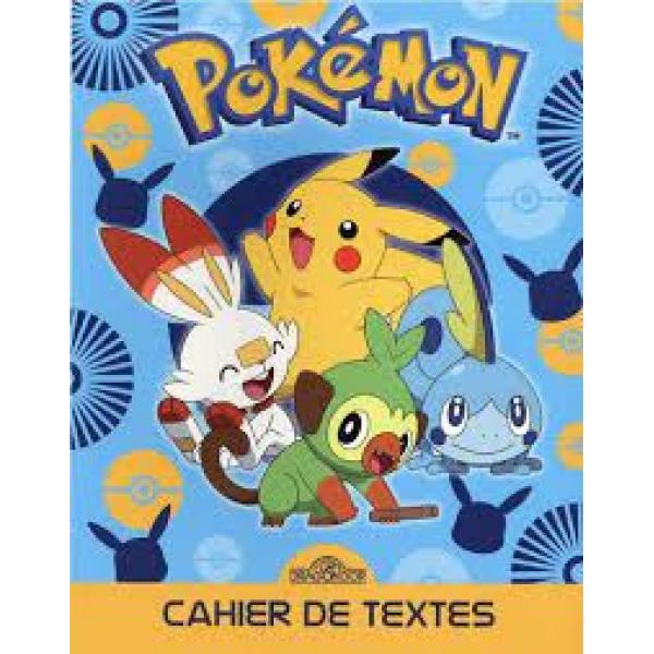 Cahier de textes Pokémon 2021-2022
