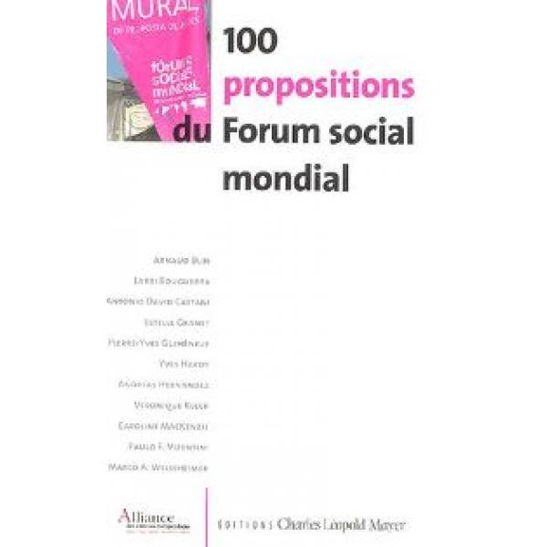 100 propositions forum social mondi