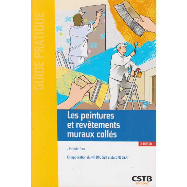 Les peintures et revêtements muraux collés