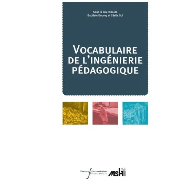 Vocabulaire de l'ingénierie pédagogique