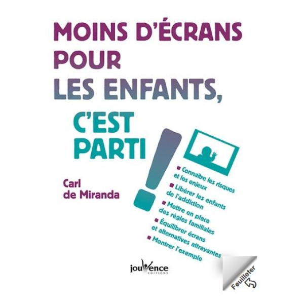 Moins d'écrans pour les enfants c'est parti