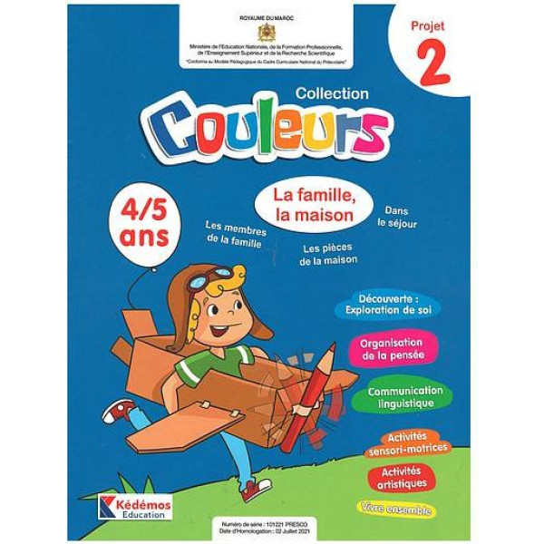 Collection Couleurs 4/5 Projet 2