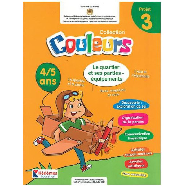 Collection Couleurs 4/5 Projet3