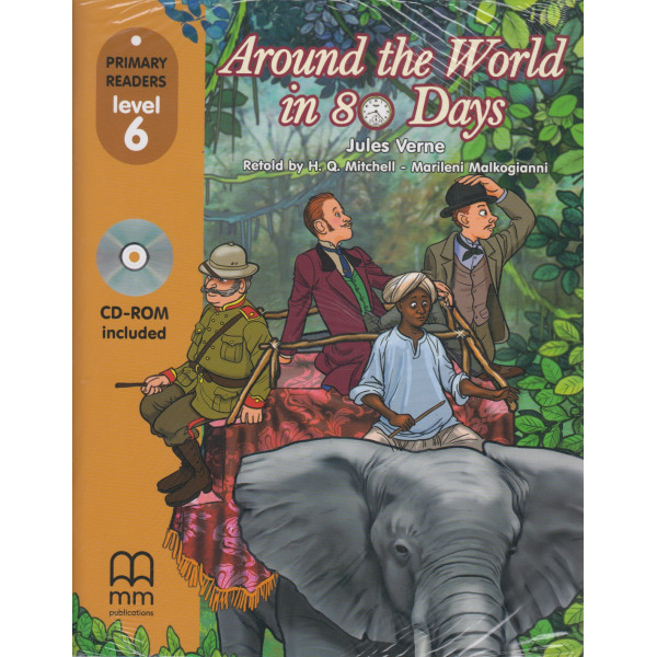 Around The World in 80 Days level 6 +CD