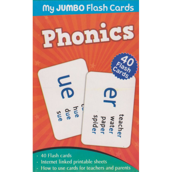 My jumbo Flash Cards -Phonic