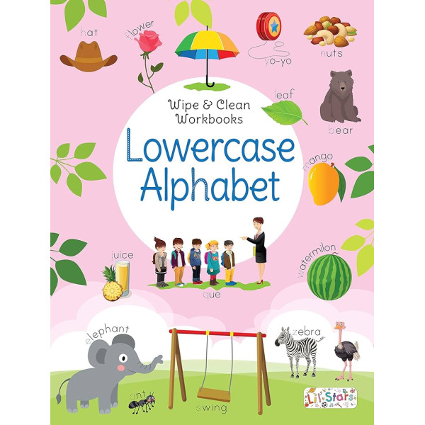 Wipe and clean workbooks -Lowercase Alphabet