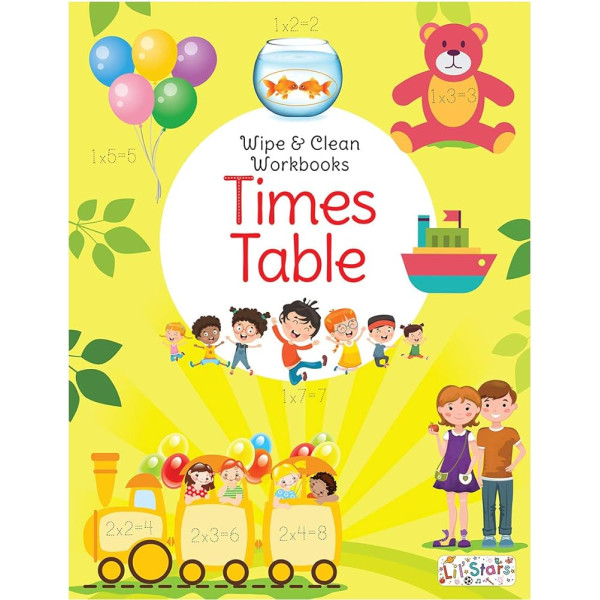 Wipe and clean workbooks -Times Table