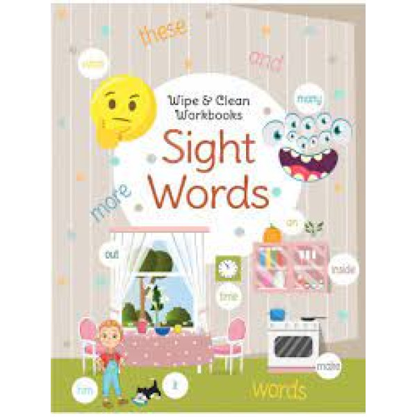 Wipe and clean workbooks -Sight words