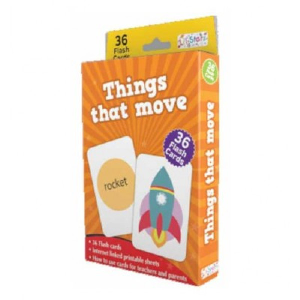 My jumbo Flash Cards -That Move 