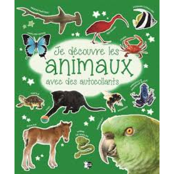 Je découvre les animaux avec des autocollants