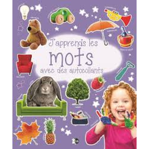 Japprends les mots avec des autocollants