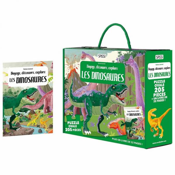 Coffret Voyage decouvre explore -Les dinosaures