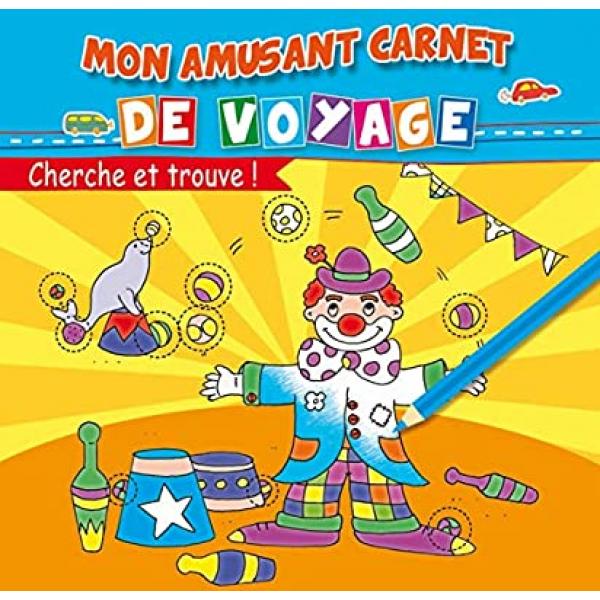 Mon amusant carnet de voyage -cherche et trouve