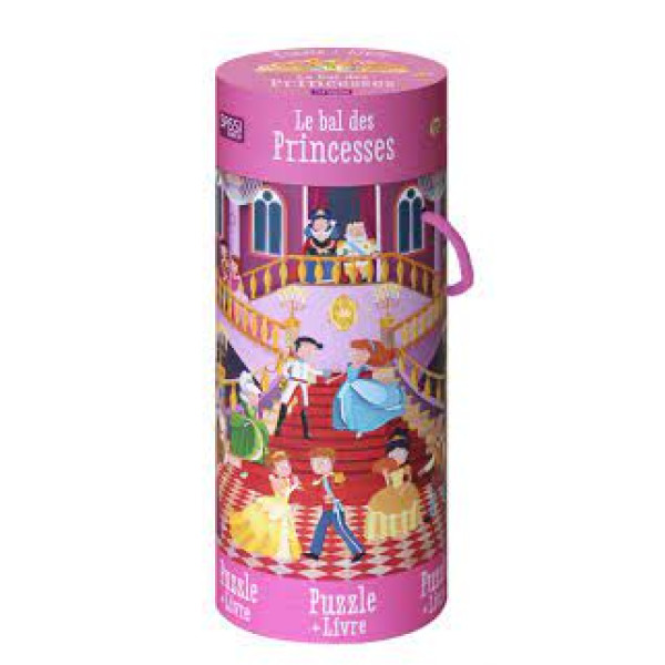 Le bal des princesses Puzzle +Livre 5+