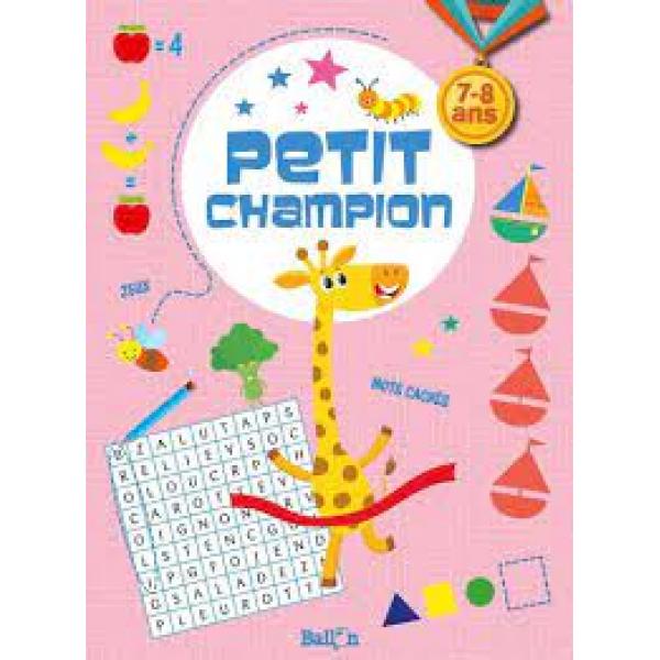 Petit champion 7-8 ans  -Mots cachés jeux  