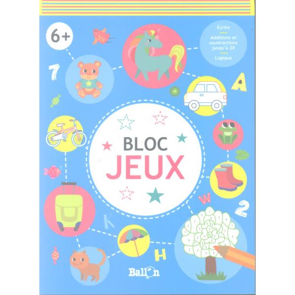 Bloc Jeux 6+ Bleu 