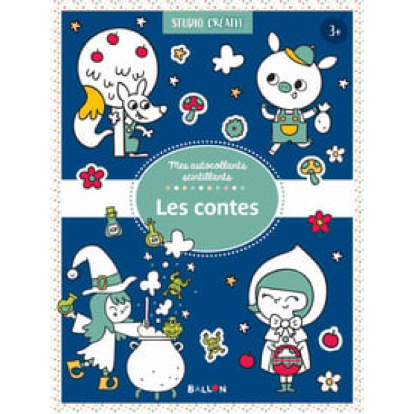 Les contes -Mes autocollants scintillants 