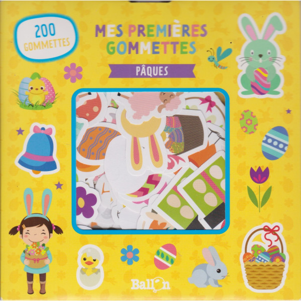 Mes premières gommettes -Pâques 