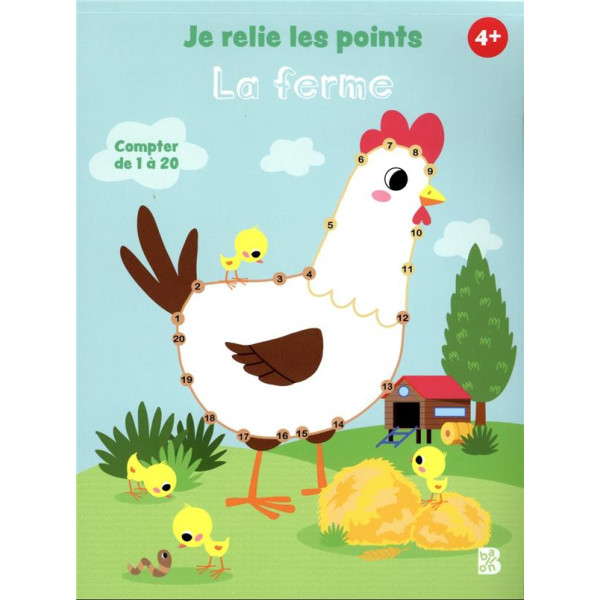 Je relie les points -La ferme 4+