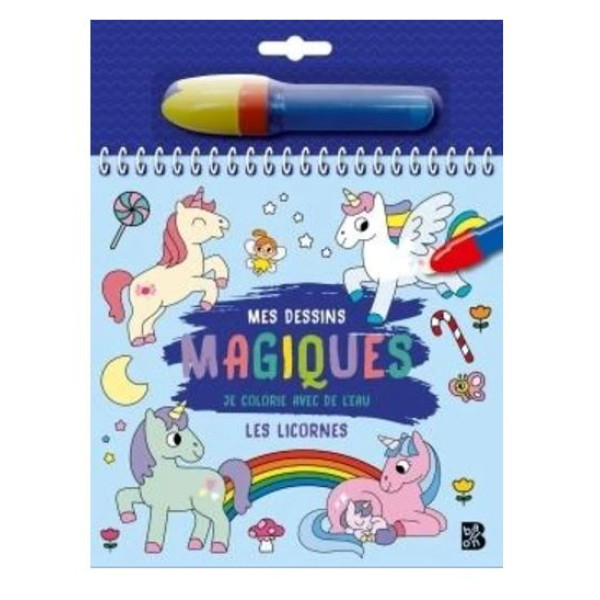 Les licornes - Avec un feutre d'eau