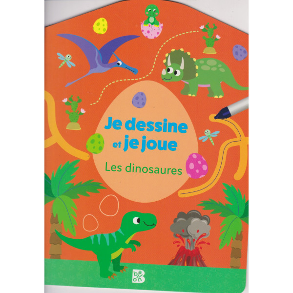 Les dinosaures - Je dessine et je joue