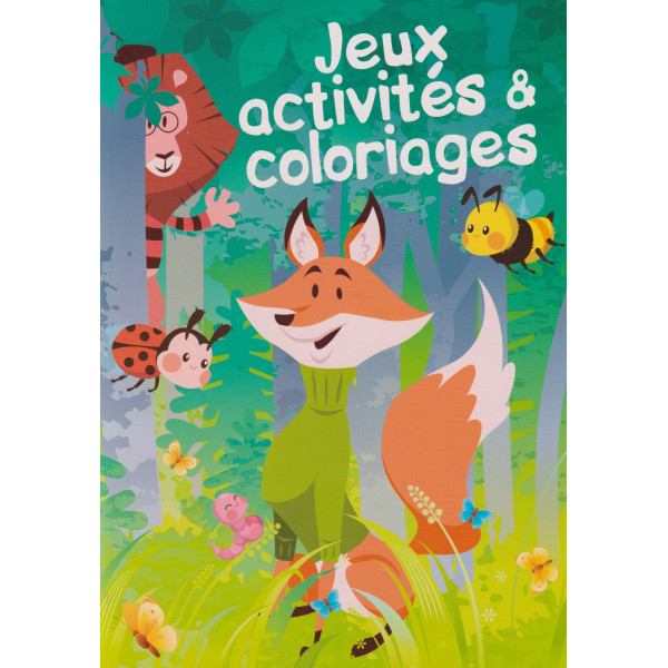 Jeux activités et coloriages -Renard