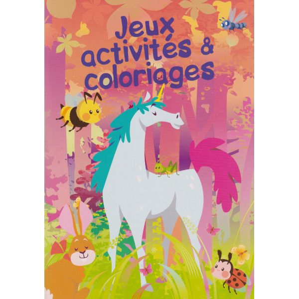 Jeux activités et coloriages -Cheval