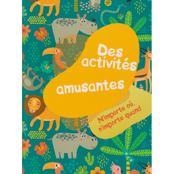 Des activités amusantes - Hippopotame Vert