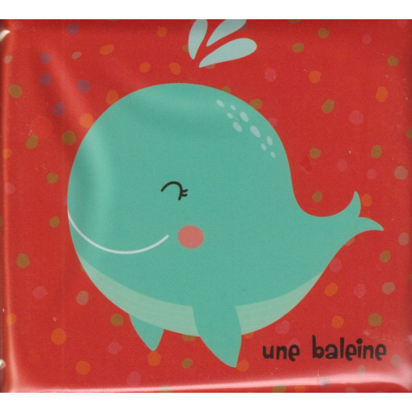 Livre de bain -Une Baleine