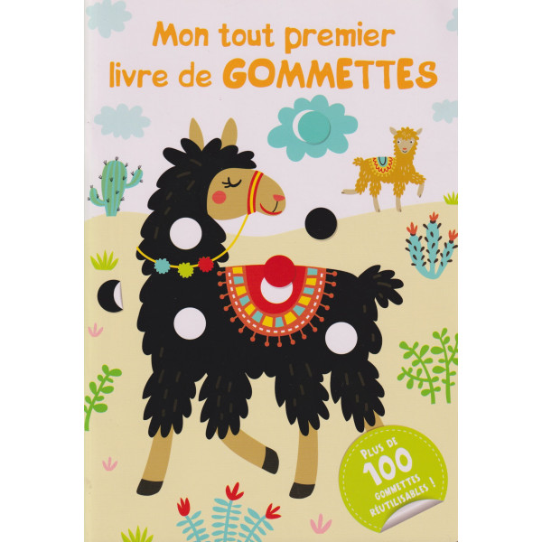 Mon tout premier livre de gommettes -Illama