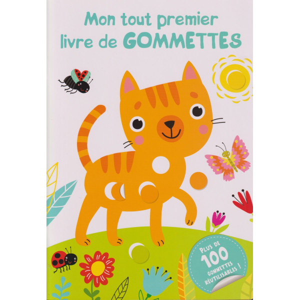 Mon tout premier livre de gommettes -Chat