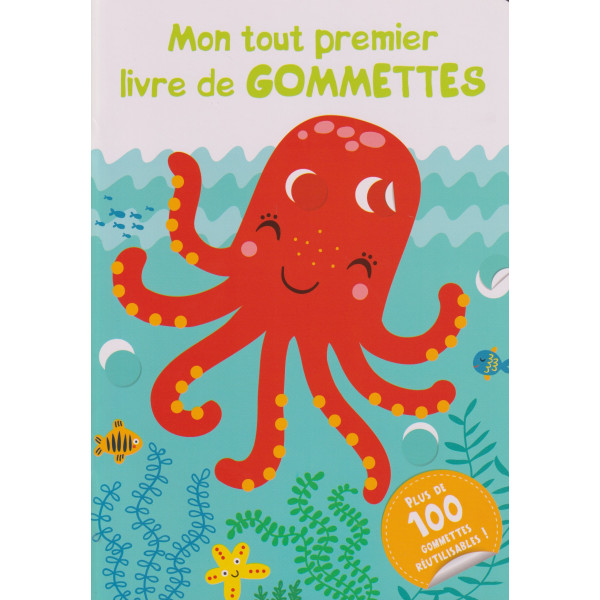 Mon tout premier livre de gommettes -Octopus