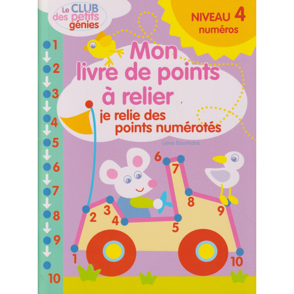 Mon livre de points a relier N4 -Je relie des points numérotes	