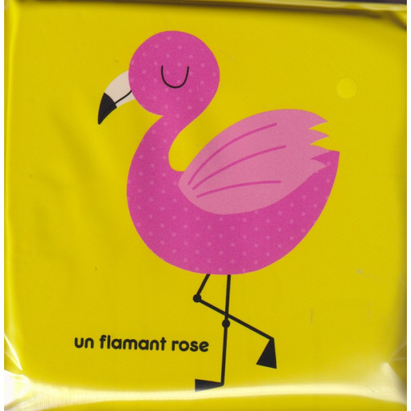 Livre de bain - Un Flamant rose