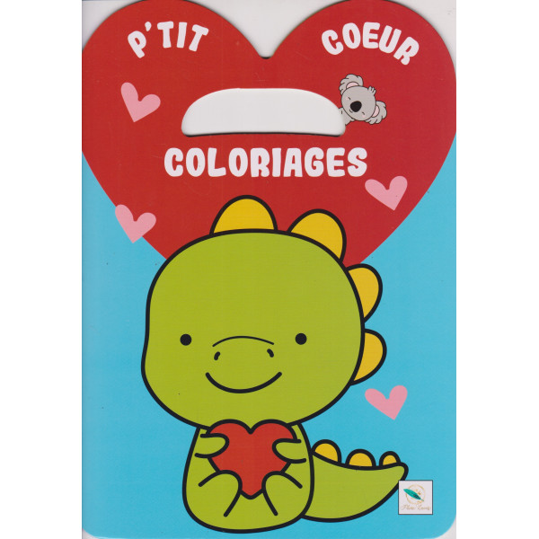 Crocodile coloriage -P'tit coeur