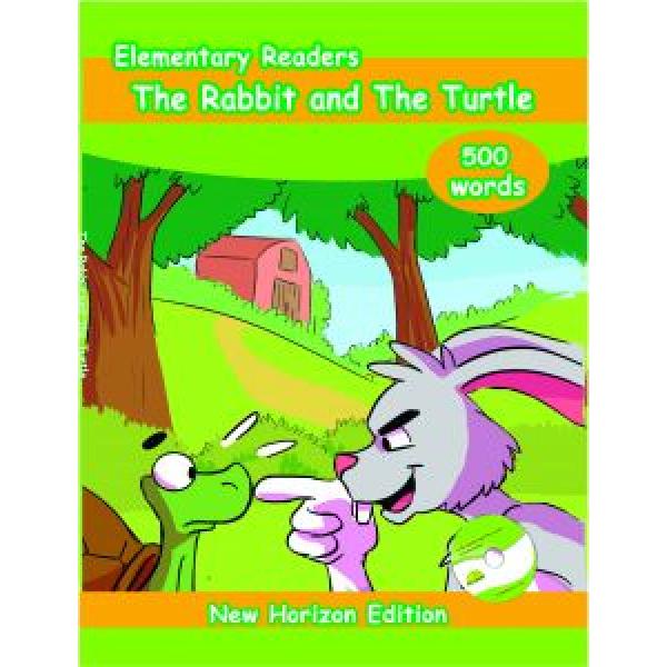 The rabbit and turtle 500 words +CD -Elementary readers