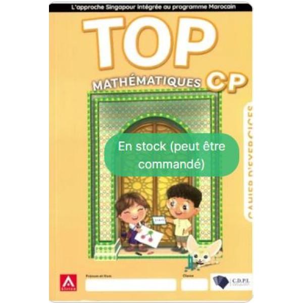 Top Mathématique CP cahier d’exercices