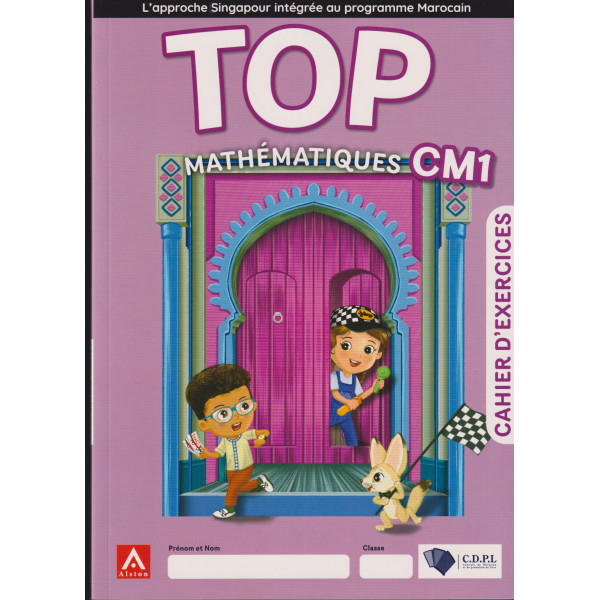 Top Mathématique CM1 cahier d’exercices