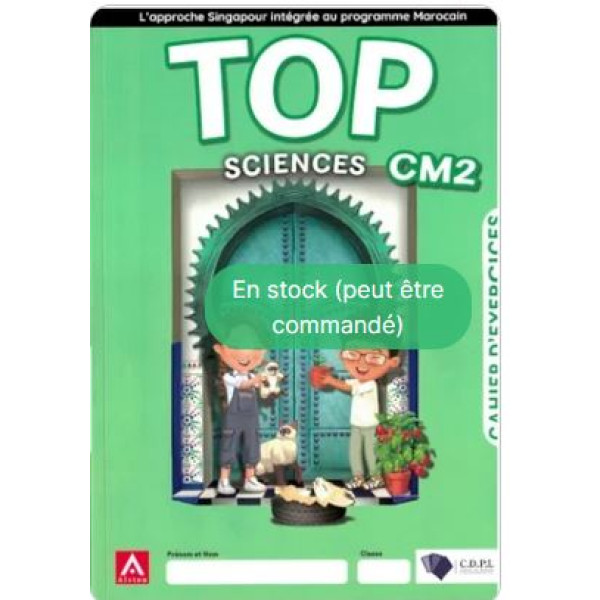 Top Sciences CM2 cahier d'exercices