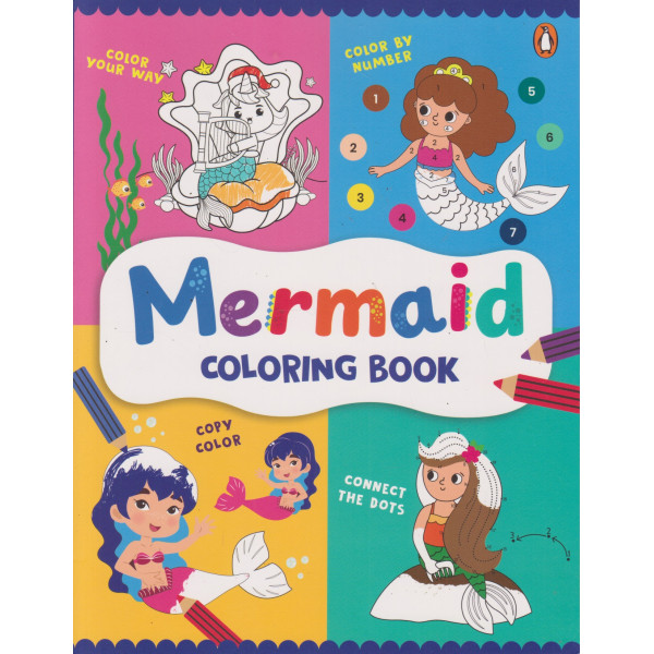 Mermaid -Coloring Book