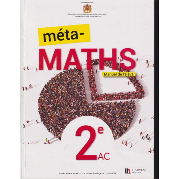 Métan-Maths -Manuel de l'élève 2e AC