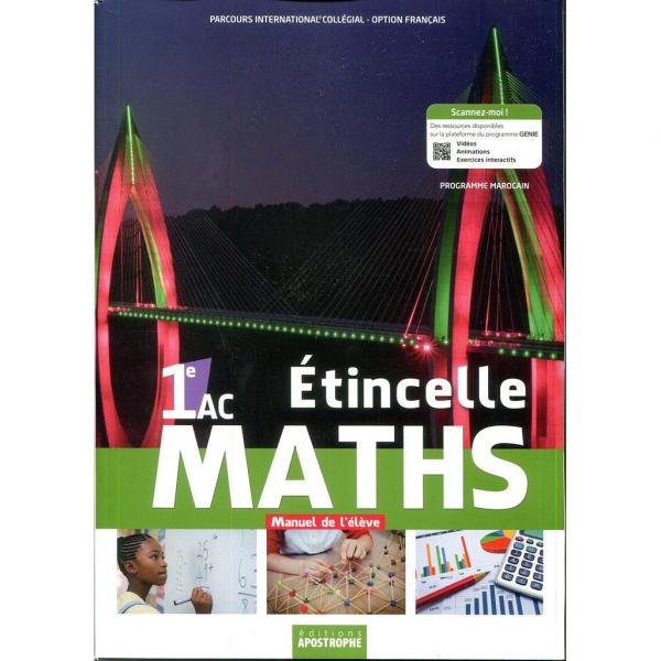 Etincelle Maths 1AC Manuel 2019