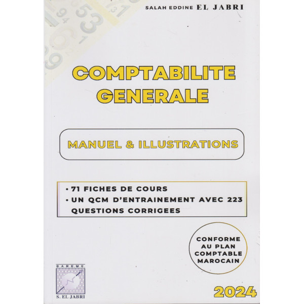 Comptabilité générale manuel et illustrations 2024