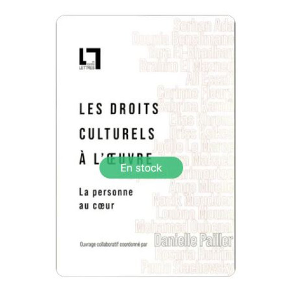 Les droits culturels à l’oeuvre -la personne au coeur