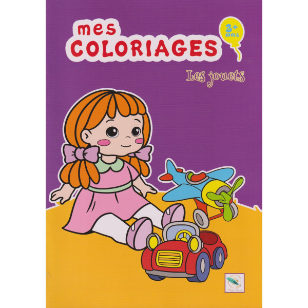 Mes coloriages -Les jouets 3+	