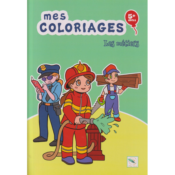 Mes coloriages -Les métiers 5+	