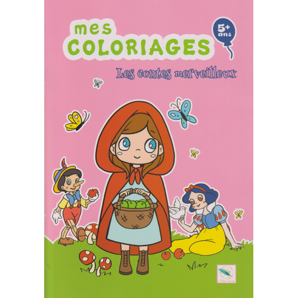 Mes coloriages -Les contes merveilleux 5+